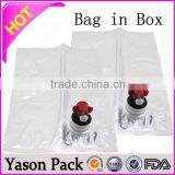 yason bag in box bag in box drinking water 5l bag in box wine dispenser