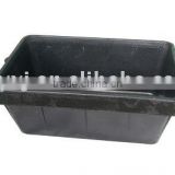 rubber bucket; square feed container