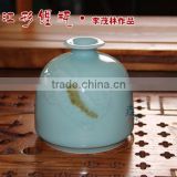 Longquan celadon Hand - bottle of Oujiang color common carp gifts