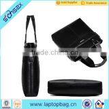 Leather Satchel Shoulder Messenger Bag Business Office Briefcase Bag thumbnail-4