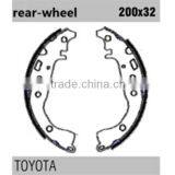 Durable Parts K2342 04495-52020 Toyota Best Brake Shoes thumbnail-1