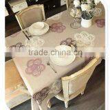 Hot sale european American country style flower tablecloth