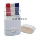 2016 Euro World Cup Football Factory Face Paint Yellow Green World Cup Flag Face Paint