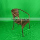 Outdoor Furniture Elegant Leisure Aluminum Rattan Wicker Coffee Garden Chair YC021R thumbnail-2