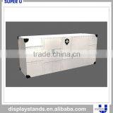 Wood Shop Counter Design White Reception Counter Display Furniture thumbnail-3