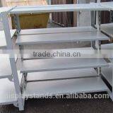 Heavy Duty Wooden Gondola Shelf Grass Rack for Retail Shop thumbnail-3