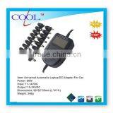 LCD Display 90W Automatic Universal Notebook Car Adapter thumbnail-1