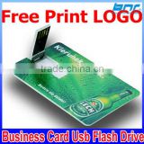 customized logo business card usb flash drive for best electronic free gifts                        
                                                Quality Choice