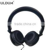 Uldum Brand Factory Wholesale Studio Flat Wired Oem Headphone thumbnail-3