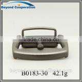 Zinc Alloy Die-casting Matte Black Gun Pretecting Coating Pin Belt Buckle thumbnail-3