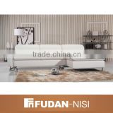 Turkish stainless steel frame leather sofa furniture 2016