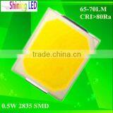 60lm 0.5W SMD2835 LED