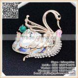 Best Crystal Soar Butterfly Gold Brooch For Girl thumbnail-3