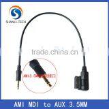 Audi AMI MMI 3.5mm Jack Aux Input MP3 Audio Cable,Audi Audio Interface