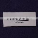 2016 High Density Computerized Woven Label Machine Sew On Neck Woven Label For Garment With Business Men's Suit Style