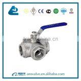 Three Way Galvanized Ball Valve thumbnail-4