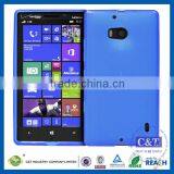 C&T BLUE FROSTED TPU GEL SKIN PHONE CASE COVER FOR NOKIA LUMIA ICON 929