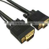 30ft Svga/vga Monitor Gold Cabl Cable Rgb Coax Hd15 Male