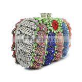 Newest Colorful Pumpkin Design Hard Case Crystal Clutch Purse Woman Handbag (8792A-C2) thumbnail-3