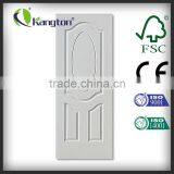 Interior Room Modern Design White Primer Flush Wood Door thumbnail-1