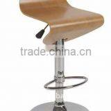 Composite Wood Seat Bar Chair thumbnail-1