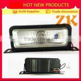 Rectangular Square Halogen 12V 55W Front Semi Truck Fog Light Work Lamp