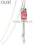 Elegant Long Chain Glass Bottle Necklace Crystal 10478 thumbnail-1