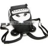 Fashion pu Backpack Handmake Panda Design Day Backpack Bag for Young thumbnail-3