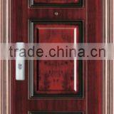 2016 New Style Handle Lock Steel Door Powder Painting Single Steel Door thumbnail-2