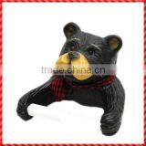 Cute Resin Bear Animal Theme Hanging Toilet Paper Roll Holder thumbnail-1