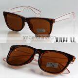 FDA CE Certification Transparent Temple Custom Logo Sunglasses Own Logo Sunglasses thumbnail-2