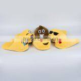 Free Size Indoor Emoji Slippers/plush Emoji Shoes/ Soft Slippers Plush for Man and Women thumbnail-2