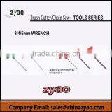 Spare Parts for Brush Cutter/ Chain Saw : 3/4/5mm Wrench thumbnail-1