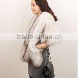 High Quality Fashion Style Mink Fur Cape From China thumbnail-4