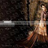 Designer Party Wear Lehenga Saree Online Shopping thumbnail-2