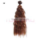 No Shedding Factory Price Synthetic Straight Wavy Hair Extension thumbnail-5