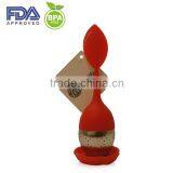 Colorful Infusion Tea Bag/leaf Shaped Silicone Tea Infuser/tea Infuser Silicone thumbnail-5