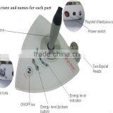 Portable Personal Massager rf Face Skin Lifting Equipment for Wrinkles & Eyelid ( 2 Changeable Heads): Best Results High Quality thumbnail-2