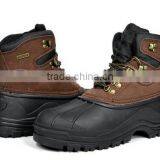 Men Waterproof Leather Winter Boots thumbnail-1
