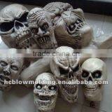 OEM BLOW MOLDING Skull Head Halloween Decoration Halloween Decorative Skull Head thumbnail-2