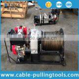 Diesel Wire Rope Winch for Hoisting Cargo or Cable Pulling thumbnail-2