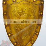 Spartan Warrior With Spear and Hoplite Shield Statue Sculpture thumbnail-4