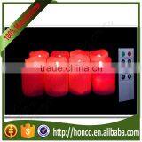 Hot Selling Set of 12 Remote Controlled Votive Flameless Candles thumbnail-1