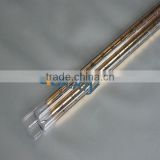quartz tubular infrared curing lamp,auto body paint booth drying element