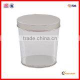 Plain Round Food Grade Clear Plastic Boxes for Cookies thumbnail-1