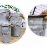 Cheap White Metal Gift Items Decoration Living Room Decoration Frosted Long Stem Flower Vase thumbnail-4