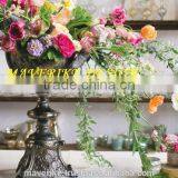 Metal Flower Vase Brown thumbnail-1