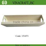 Wood Sushi Serving Tray in Nature Color