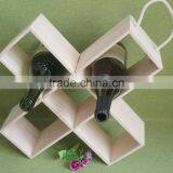 Changeable Multifunctional Professional Design Portable DIY Wood Wine Box Adjustable Wood Wine Rack With Top Handle thumbnail-1