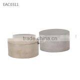 Urban Homewares Round Cellar Kitchen Concrete Salt Pepper Shaker thumbnail-4